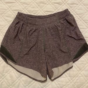 lululemon hotty hot short long size 6